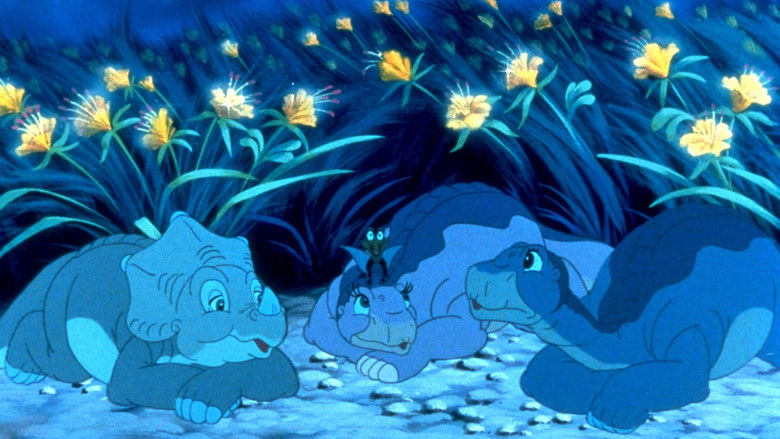 кадр из фильма Земля до начала времен 4: Путешествие в Землю Туманов