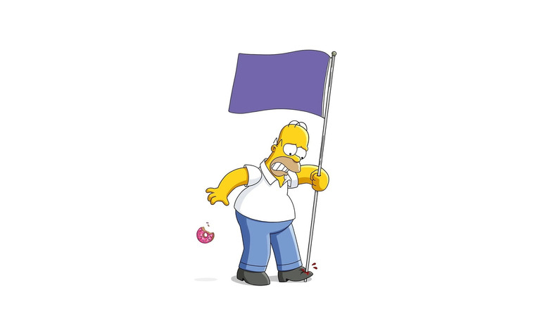 кадр из фильма The Simpsons Movie 2