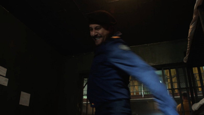 кадр из фильма Призрак в клетке