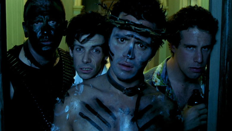 кадр из фильма Он умер с фалафелем в руке