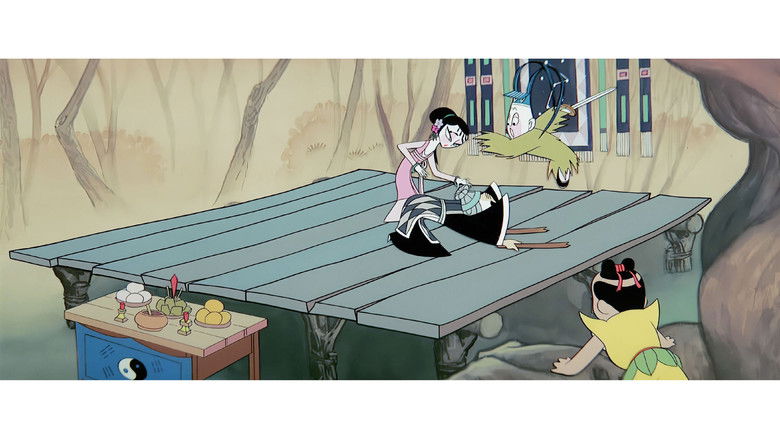 кадр из фильма Легенда о запечатанной книге