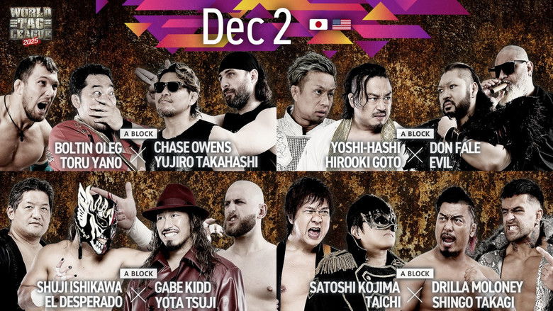 кадр из фильма NJPW World Tag League 2025 - Day 9