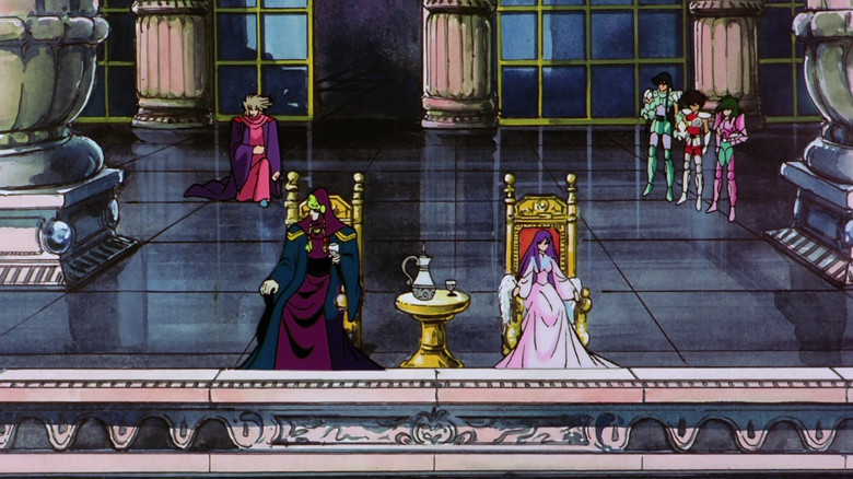 кадр из фильма Рыцари Зодиака: Битва богов