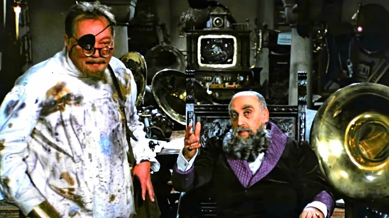 кадр из фильма Тайна Карпатского замка