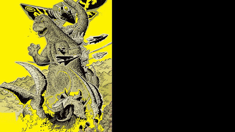 кадр из фильма Годзилла против Морского монстра