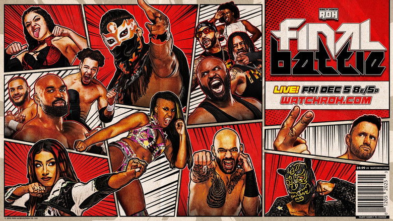 кадр из фильма ROH Final Battle 2025