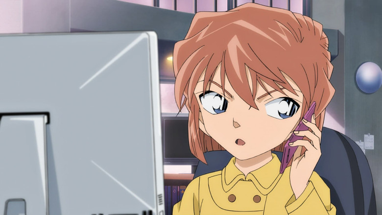 кадр из фильма Люпен III против Детектива Конана