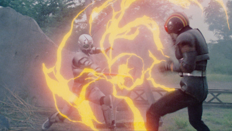 кадр из фильма 仮面ライダーBLACK 恐怖！悪魔峠の怪人館