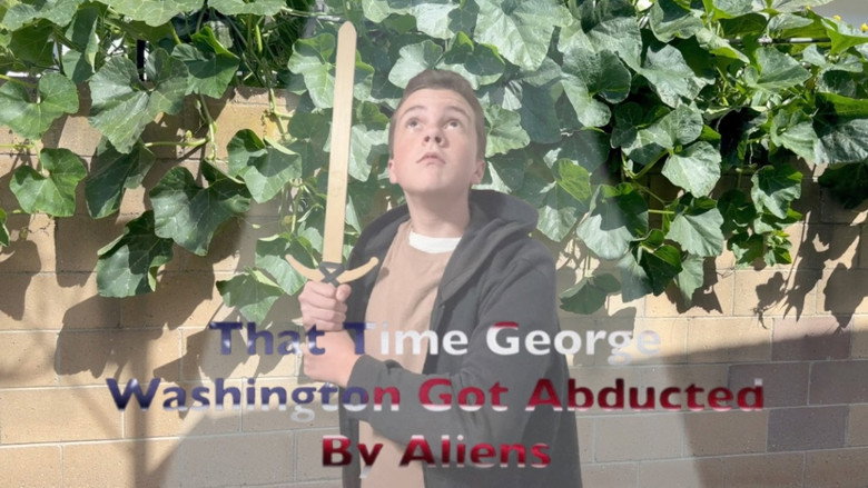кадр из фильма That Time George Washington Got Abducted By Aliens