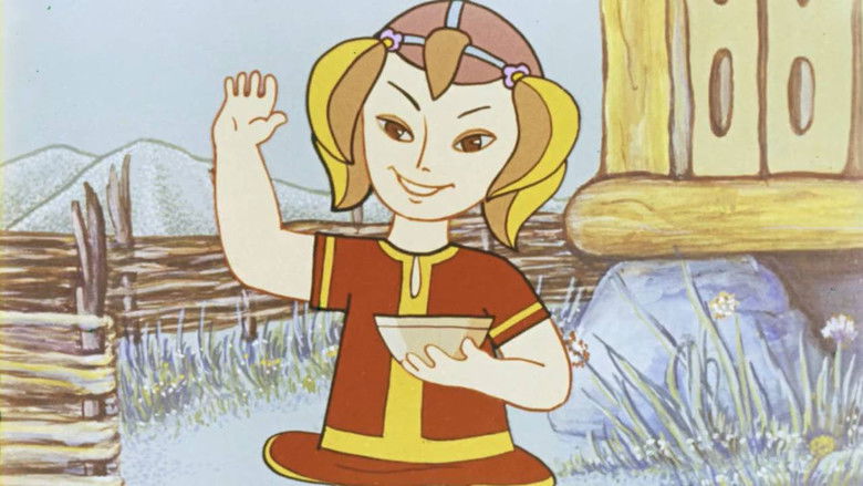 кадр из фильма Девочка и гусь