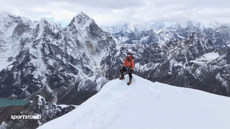кадр из фильма Höhenrausch - Laura Dahlmeiers Leben nach dem Biathlon