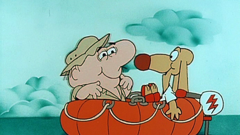 кадр из фильма Le vacanze del signor Rossi