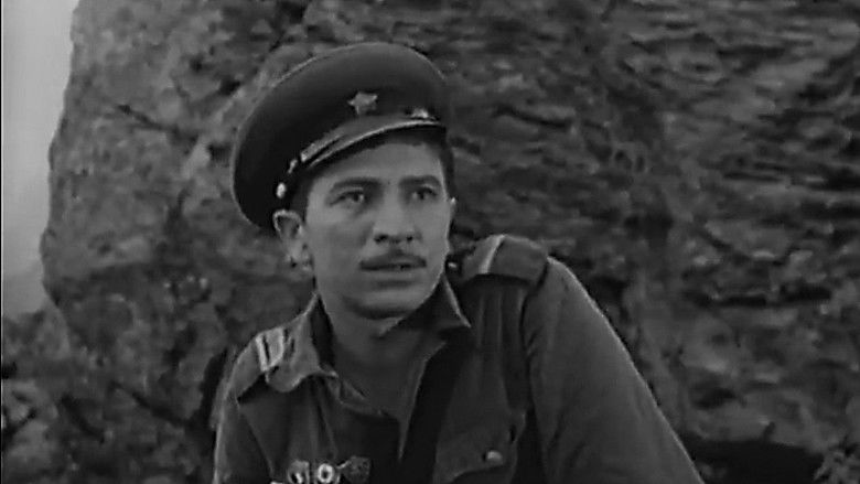 кадр из фильма Поединок в горах