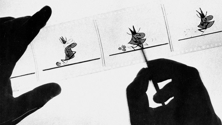 кадр из фильма L'Animographe, ou Je suis né dans une boîte à chaussures