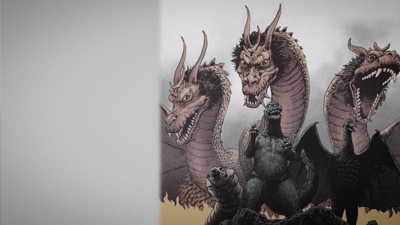 кадр из фильма Гидора – Трехголовый монстр