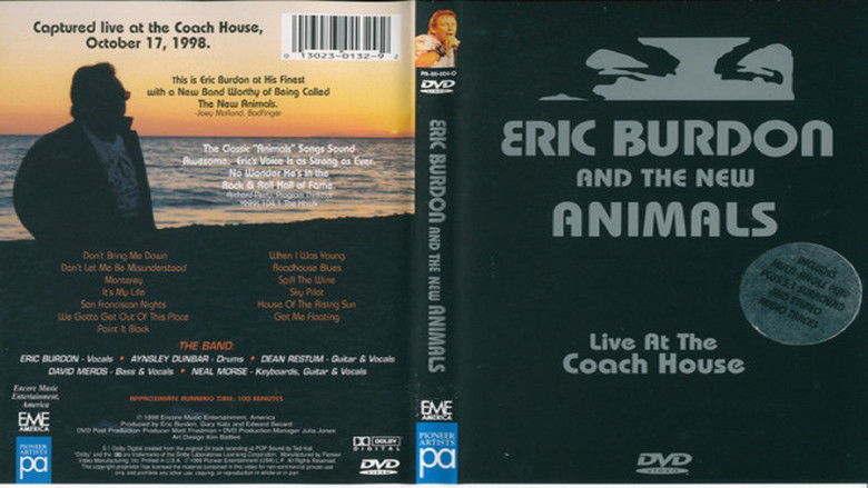 Eric Burdon & The New Animals: Live at the Coach House