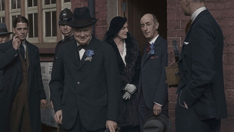 кадр из фильма Hitler et Churchill : le combat de l'aigle et du lion