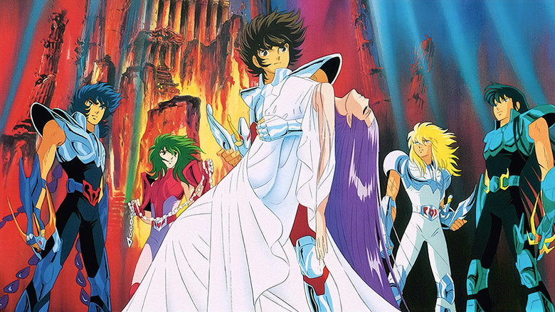 кадр из фильма Рыцари Зодиака: Кровавая легенда