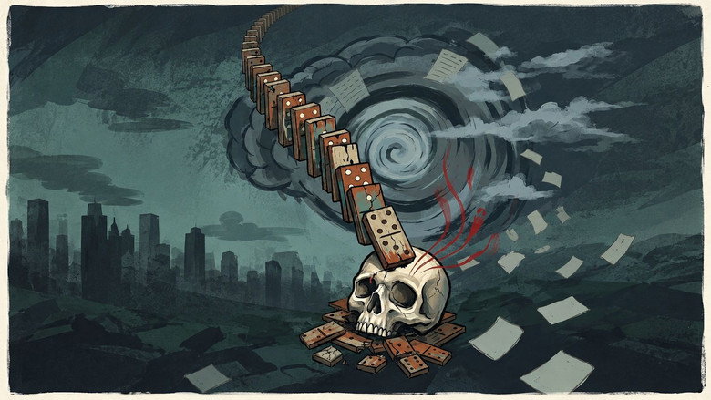 кадр из фильма Domino Effect
