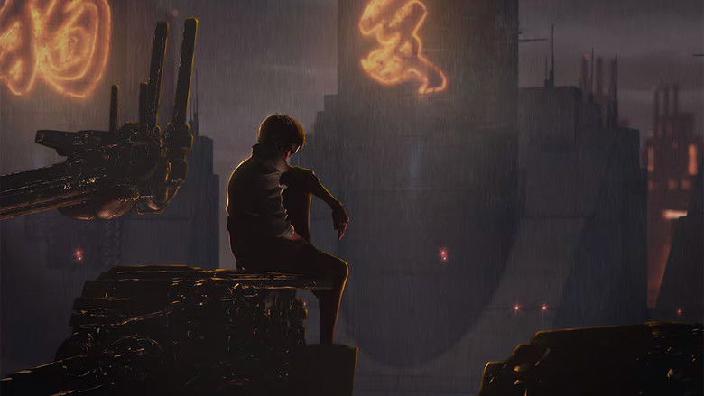 кадр из фильма Призрак в доспехах 2.0