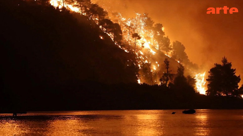 кадр из фильма La Méditerranée en feu
