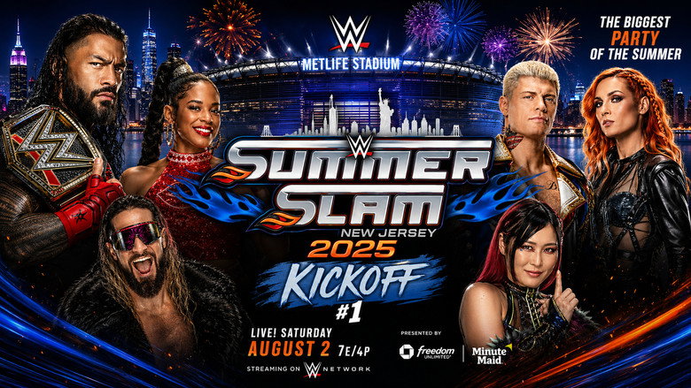кадр из фильма WWE SummerSlam 2025 Kickoff #1