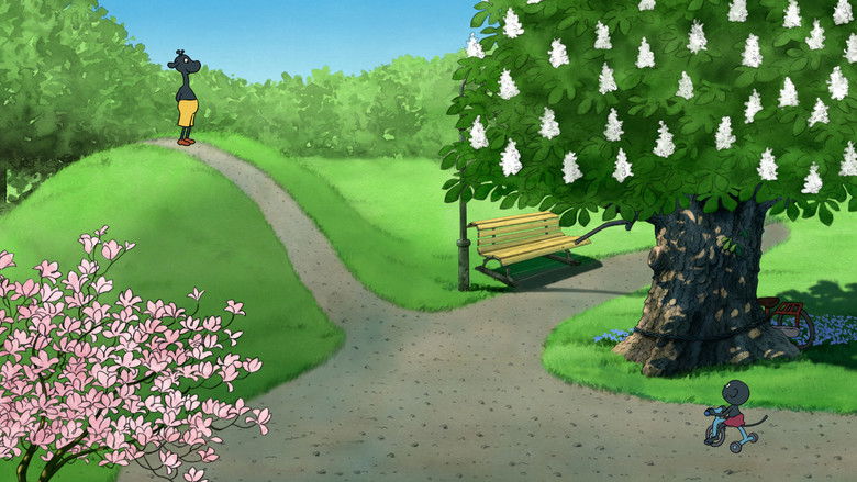 кадр из фильма Giraffens cykel