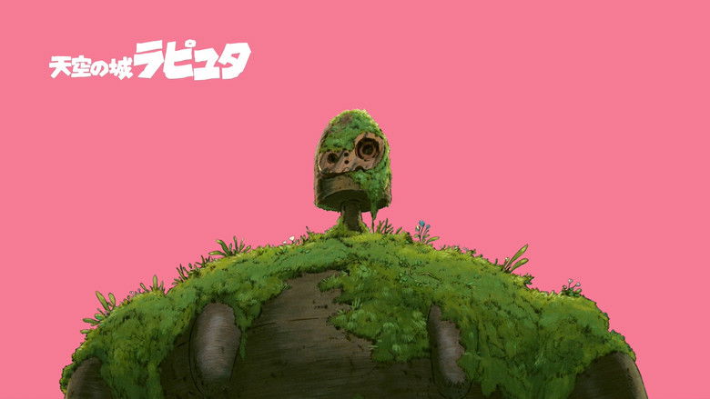 кадр из фильма Небесный замок Лапута