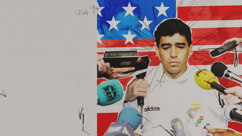 кадр из фильма Maradona: The Fall