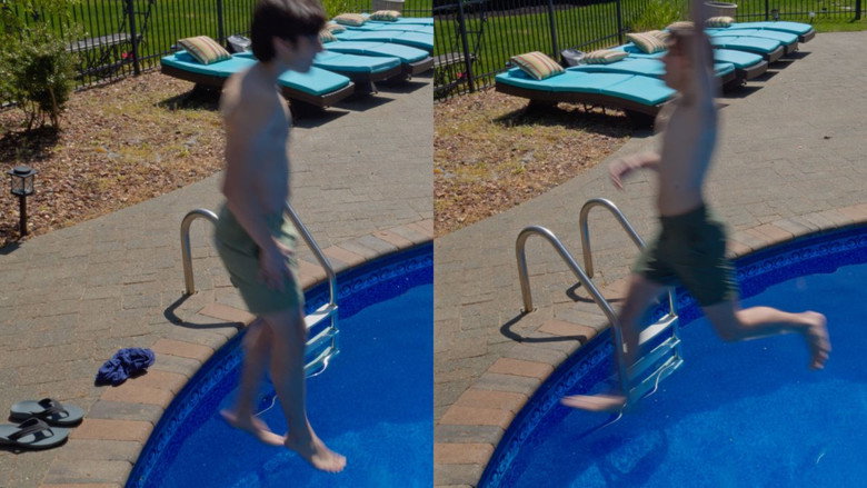 кадр из фильма Tenet in a Pool