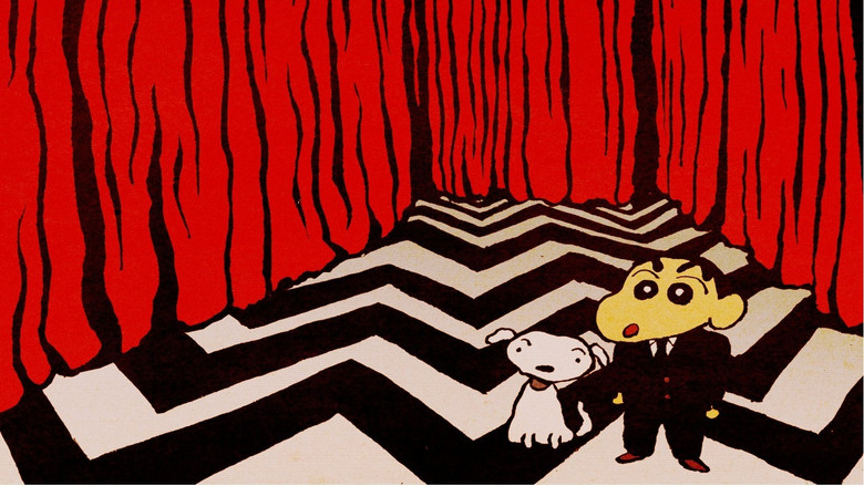 кадр из фильма クレヨンしんちゃん 嵐を呼ぶジャングル