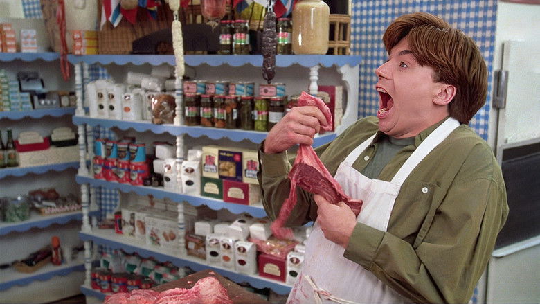 кадр из фильма Я женился на убийце с топором