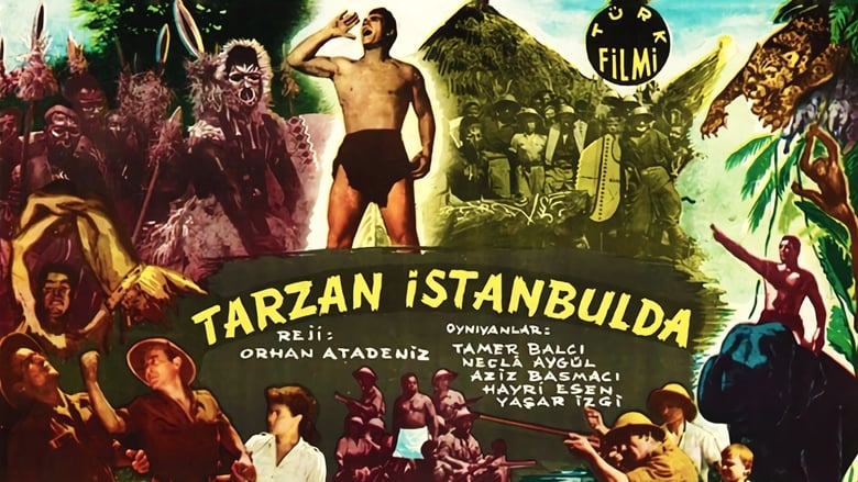 кадр из фильма Tarzan İstanbul'da