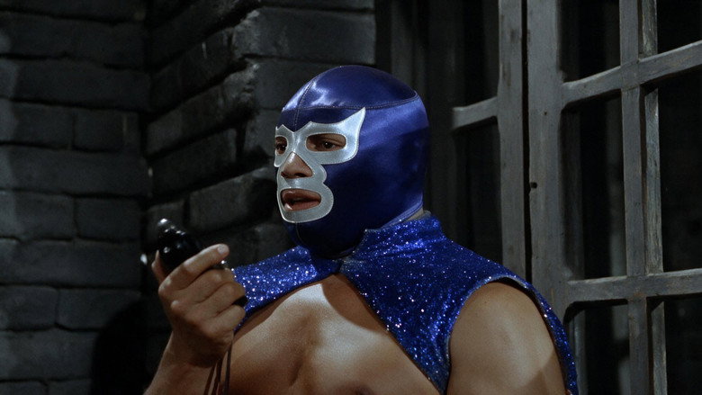 кадр из фильма Blue Demon contra las diabólicas