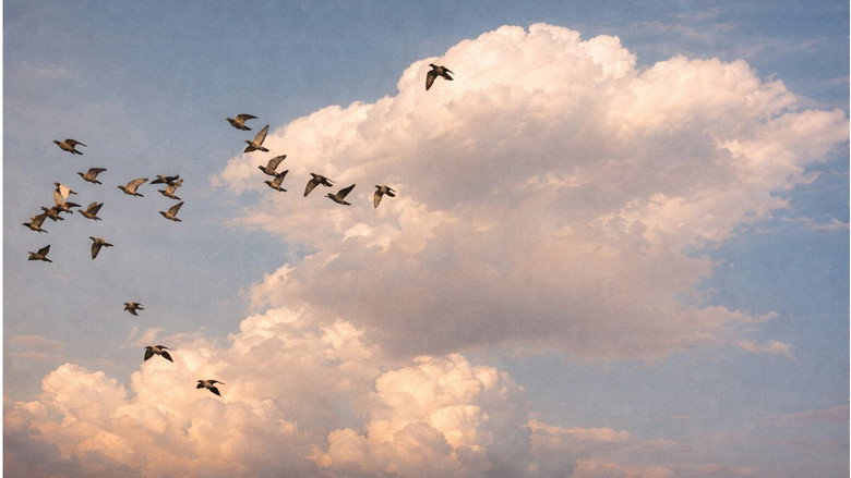 кадр из фильма The Sky is Beautiful