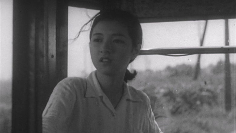 кадр из фильма Хидэко, кондукторша автобуса