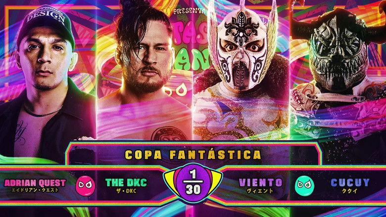 кадр из фильма NJPW Presents CMLL Fantastica Mania 2024 - Lucha Libre USA