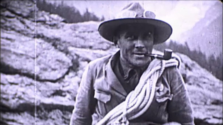 кадр из фильма L'equipement d'un alpiniste