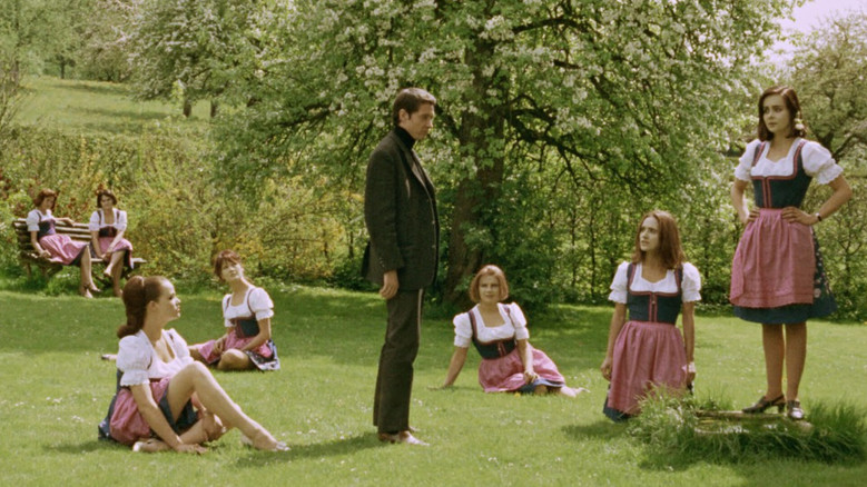 кадр из фильма Neun Leben hat die Katze