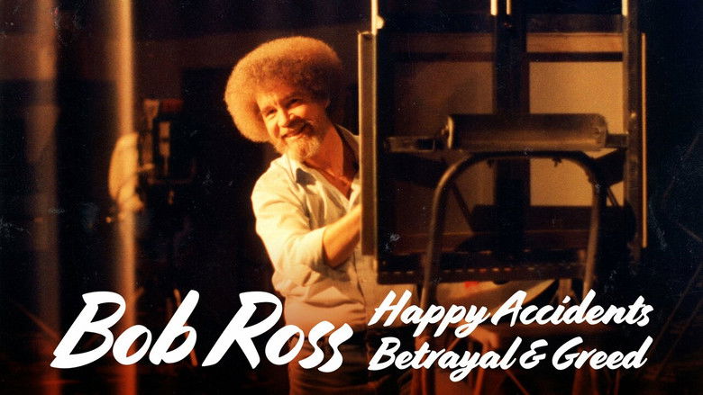 кадр из фильма Bob Ross: Happy Accidents, Betrayal & Greed