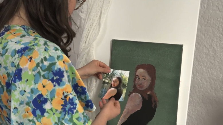 кадр из фильма Le Peintre