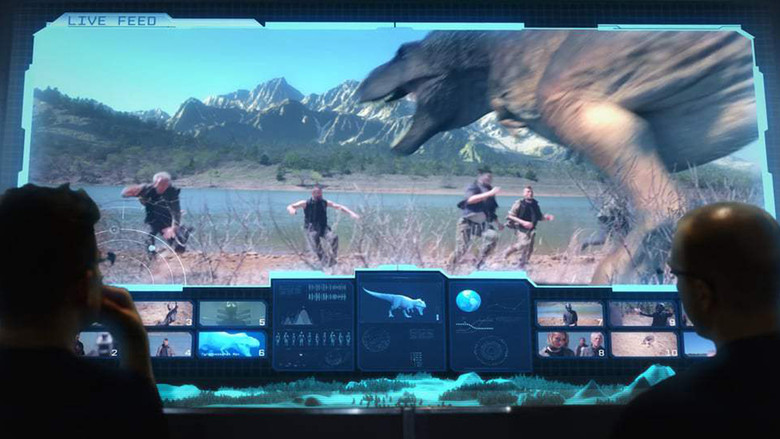 кадр из фильма Игры Юрского периода