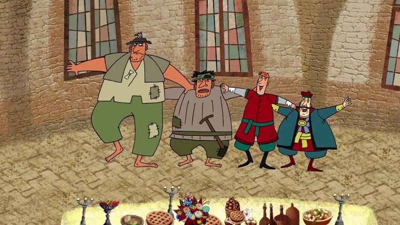 кадр из фильма Лежень