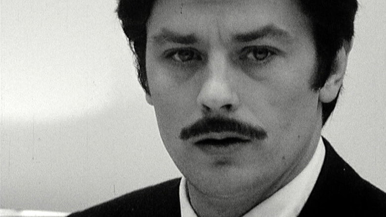 кадр из фильма Delon-Melville, la solitude de deux samouraïs