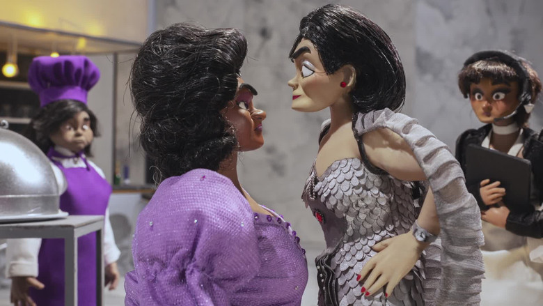 кадр из фильма Mujeres con hombreras