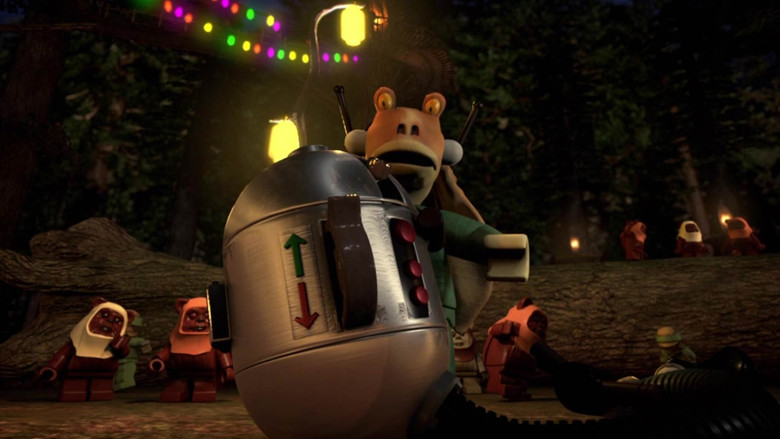 кадр из фильма LEGO Звёздные Войны: Награда Бомбада