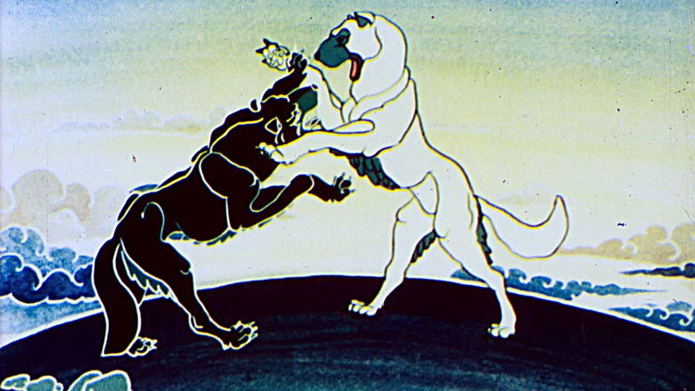 кадр из фильма Легенда о чёрном волке