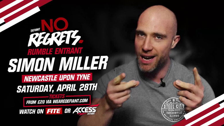 кадр из фильма Defiant Wrestling: No Regrets 2018