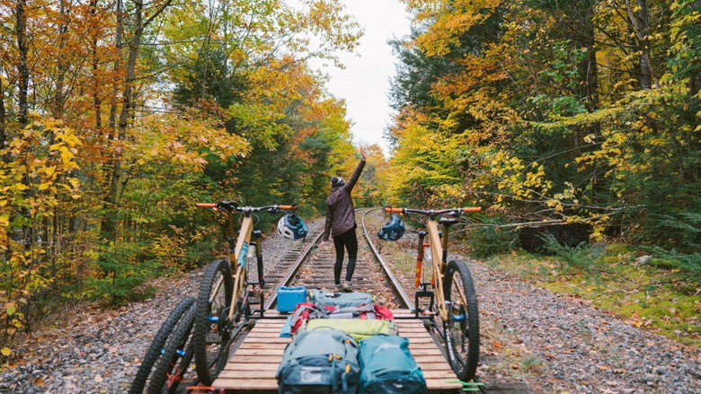 кадр из фильма Riding the Rails