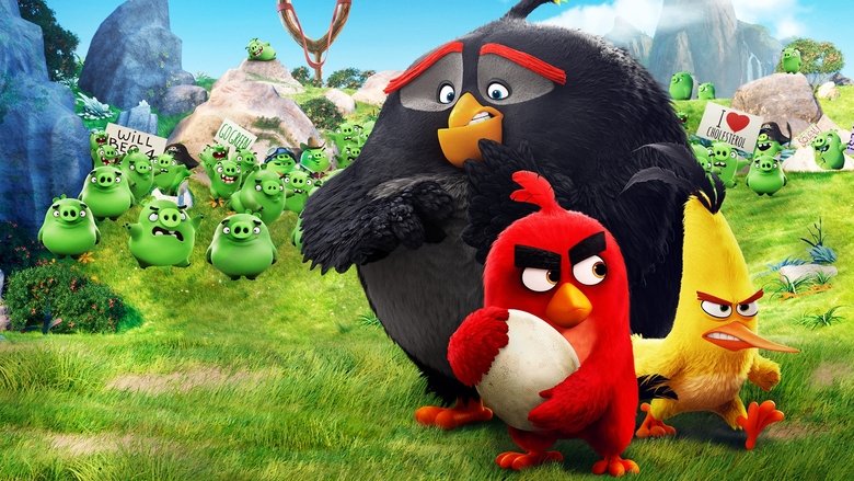 кадр из фильма Angry Birds в кино